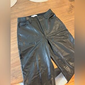 Abercrombie & Fitch Black High-Rise Pants